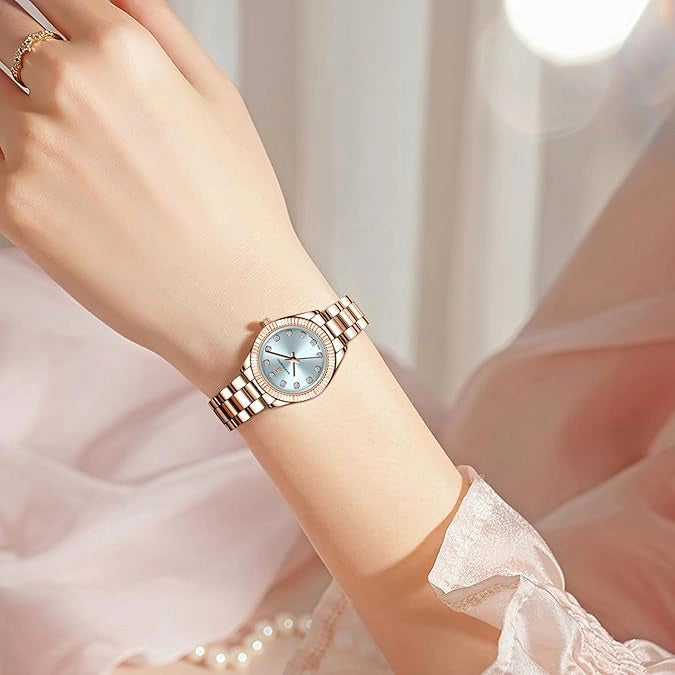 Relógio Feminino Sapphero Lily Rose Gray