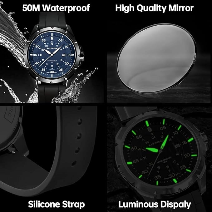 Sapphero Explorer Black Blue