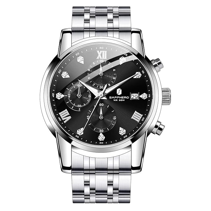 Sapphero Legacy Silver Black