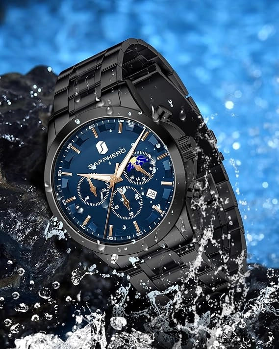 Sapphero Royal Black Blue