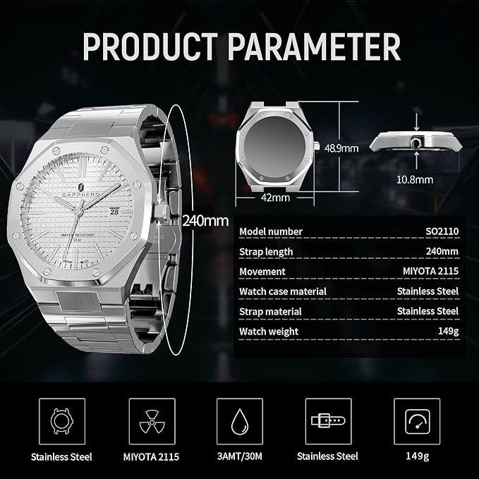Sapphero Orion Milano White