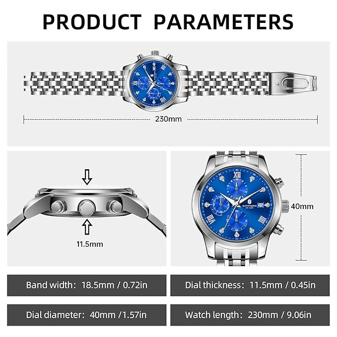 Sapphero Legacy Silver Blue