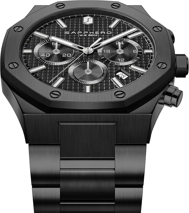 Sapphero Steel Black
