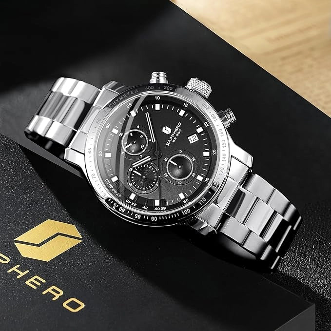 Sapphero Velocity Silver Black