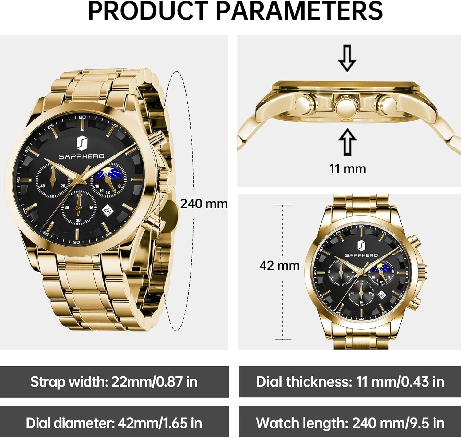Sapphero Royal Gold