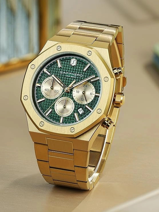 Sapphero Steel Gold