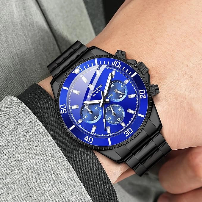 Sapphero Nautilus Blue Black