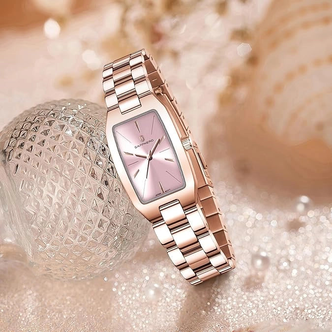 Relógio Feminino Sapphero Prestige Rose Pink