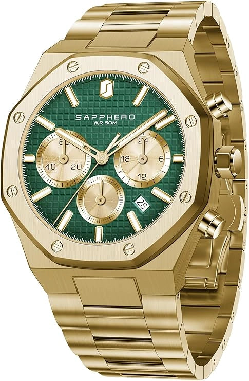 Sapphero Steel Gold