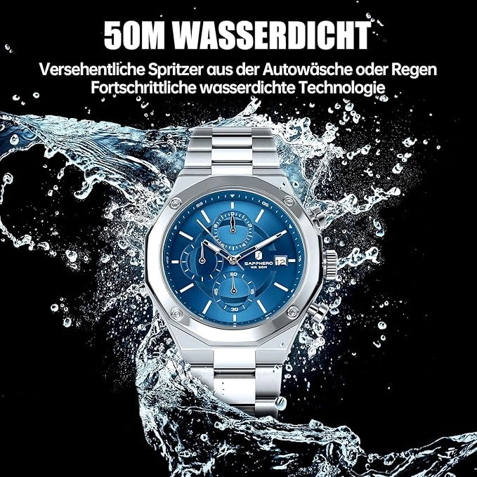 Sapphero Imperial Silver Blue