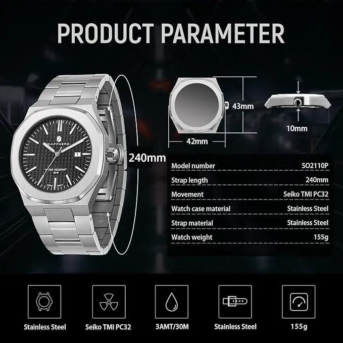 Sapphero Orion Milano Black
