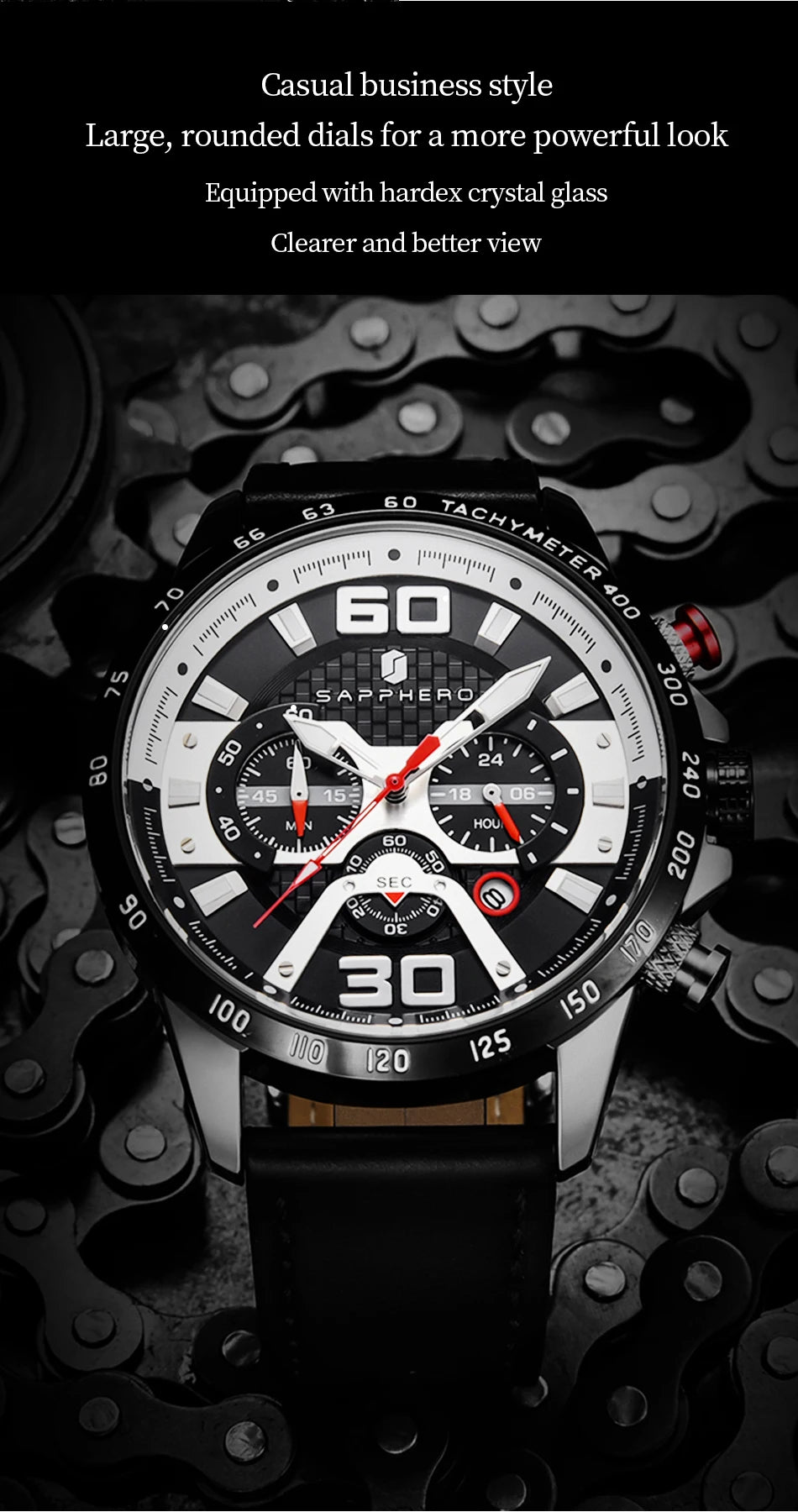 Sapphero Racer Black