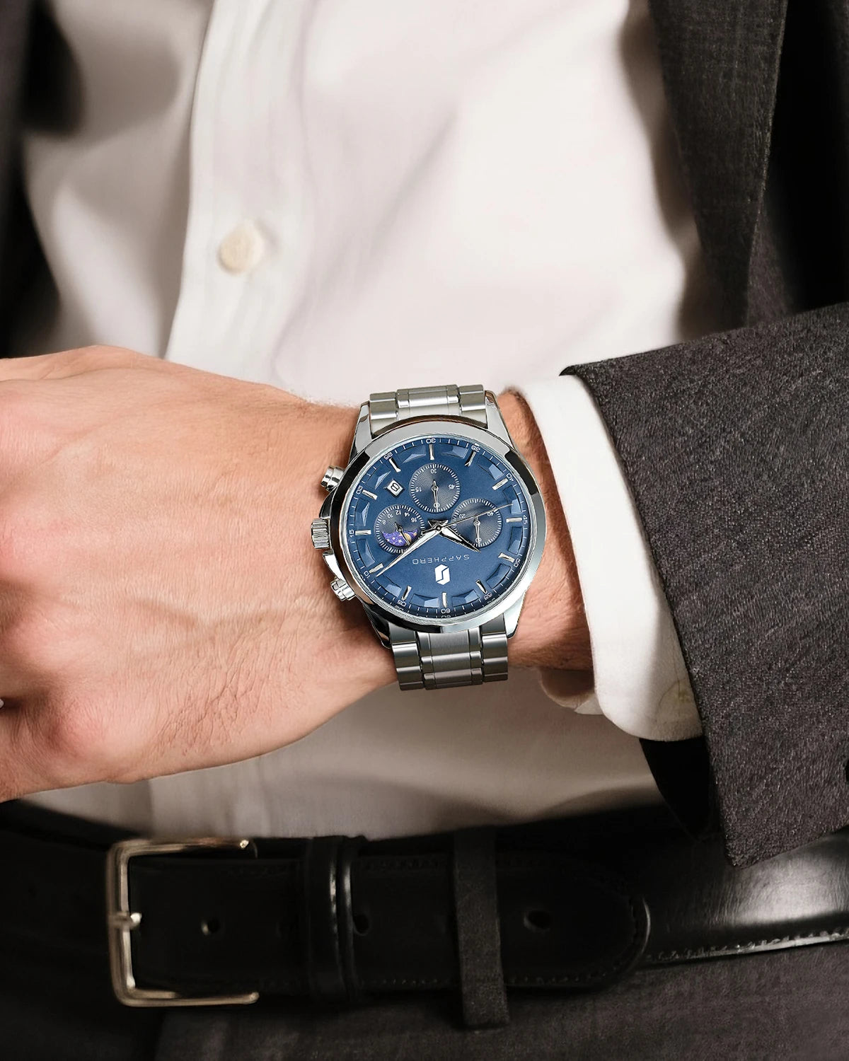 Sapphero Royal Silver Blue
