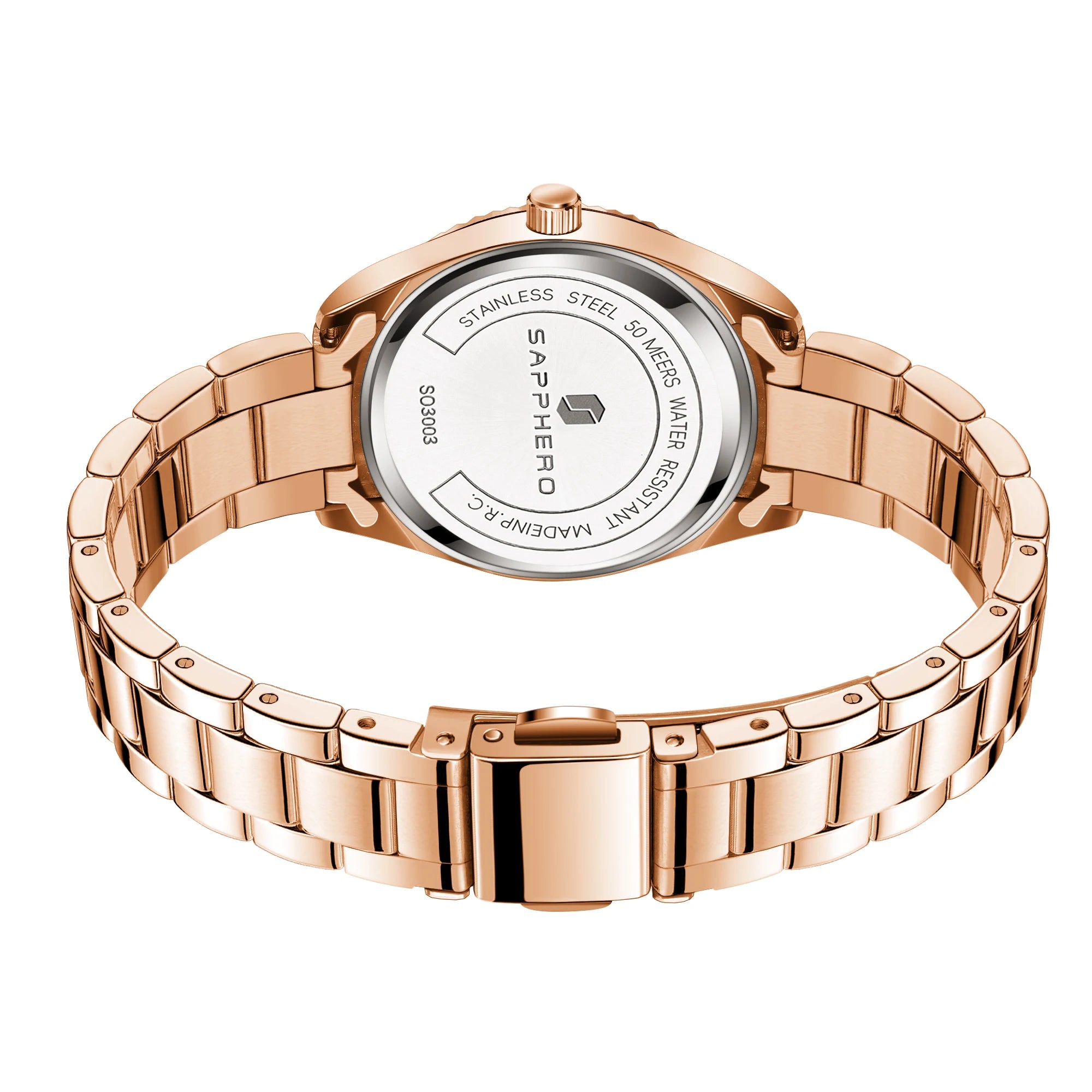 Relógio Feminino Sapphero Lily Rose Red