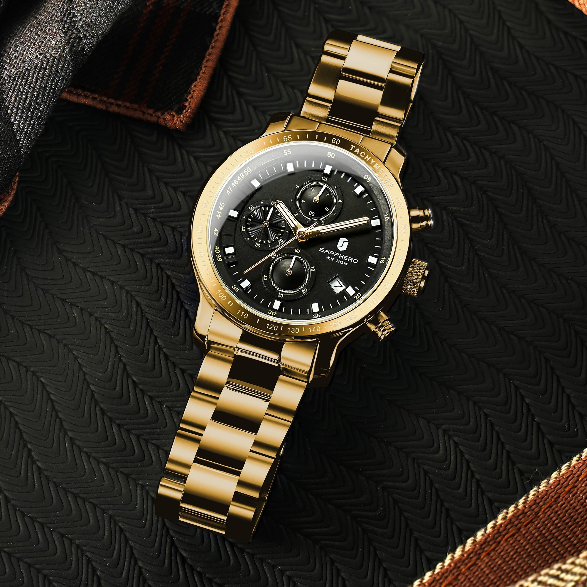 Sapphero Velocity Gold Black