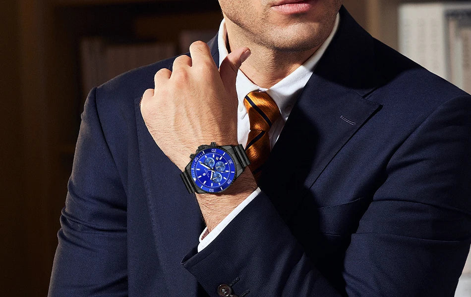 Sapphero Nautilus Blue Black