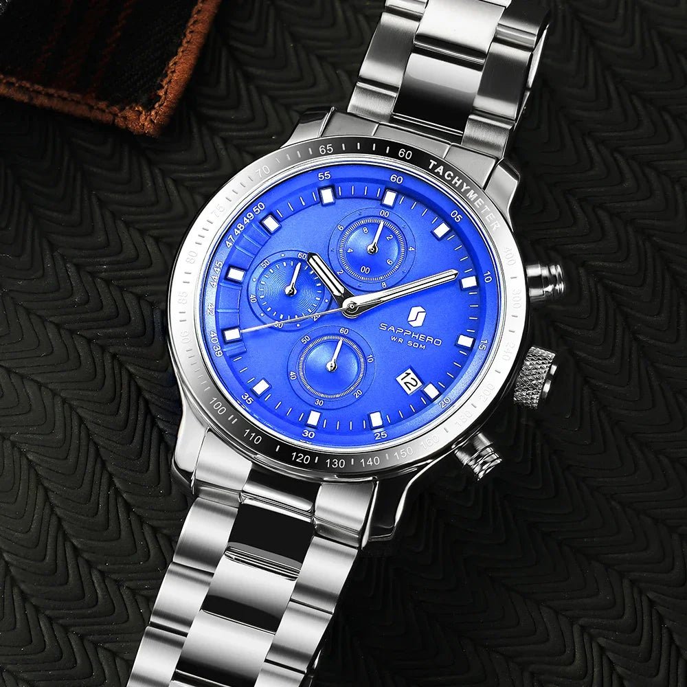 Sapphero Velocity Silver Blue