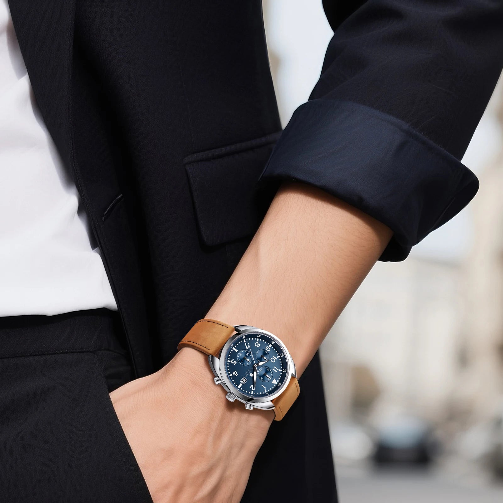 Sapphero Atlas Silver Blue