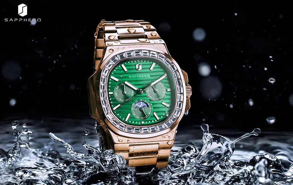 Sapphero Horizon Rose Green