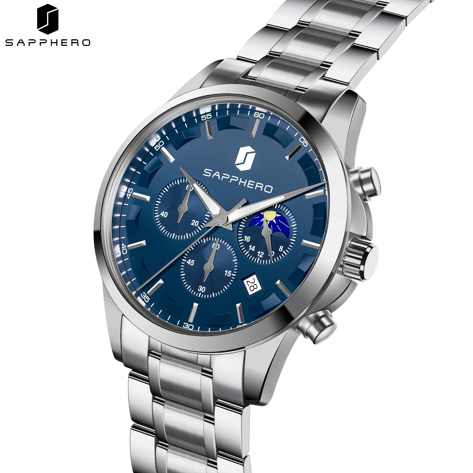 Sapphero Royal Silver Blue