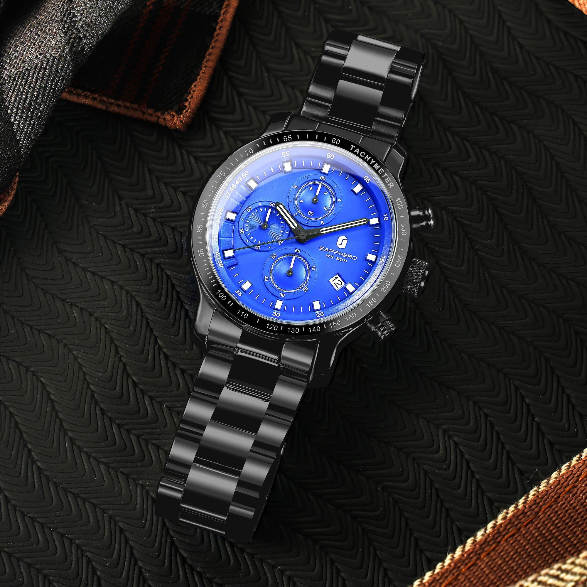 Sapphero Velocity Black Blue