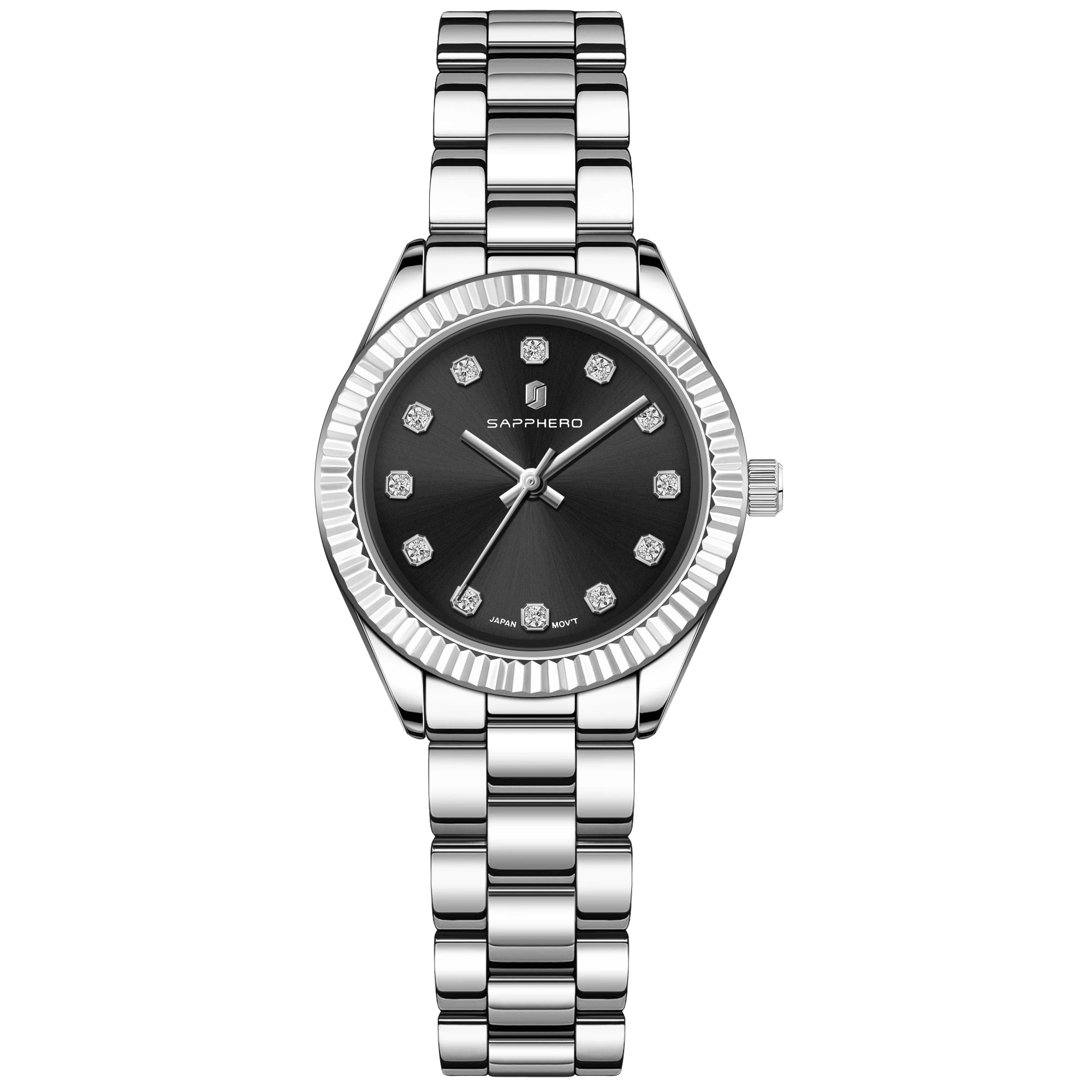 Relógio Feminino Sapphero Lily Black