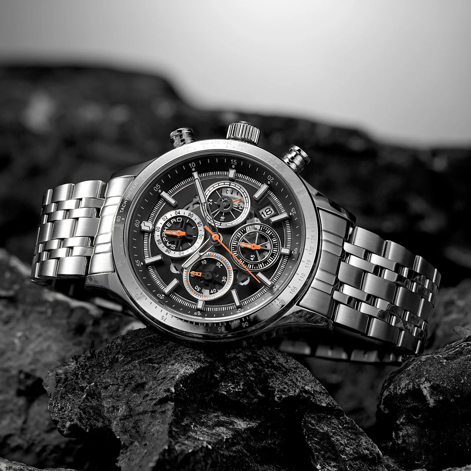 Sapphero Fusion Silver Black