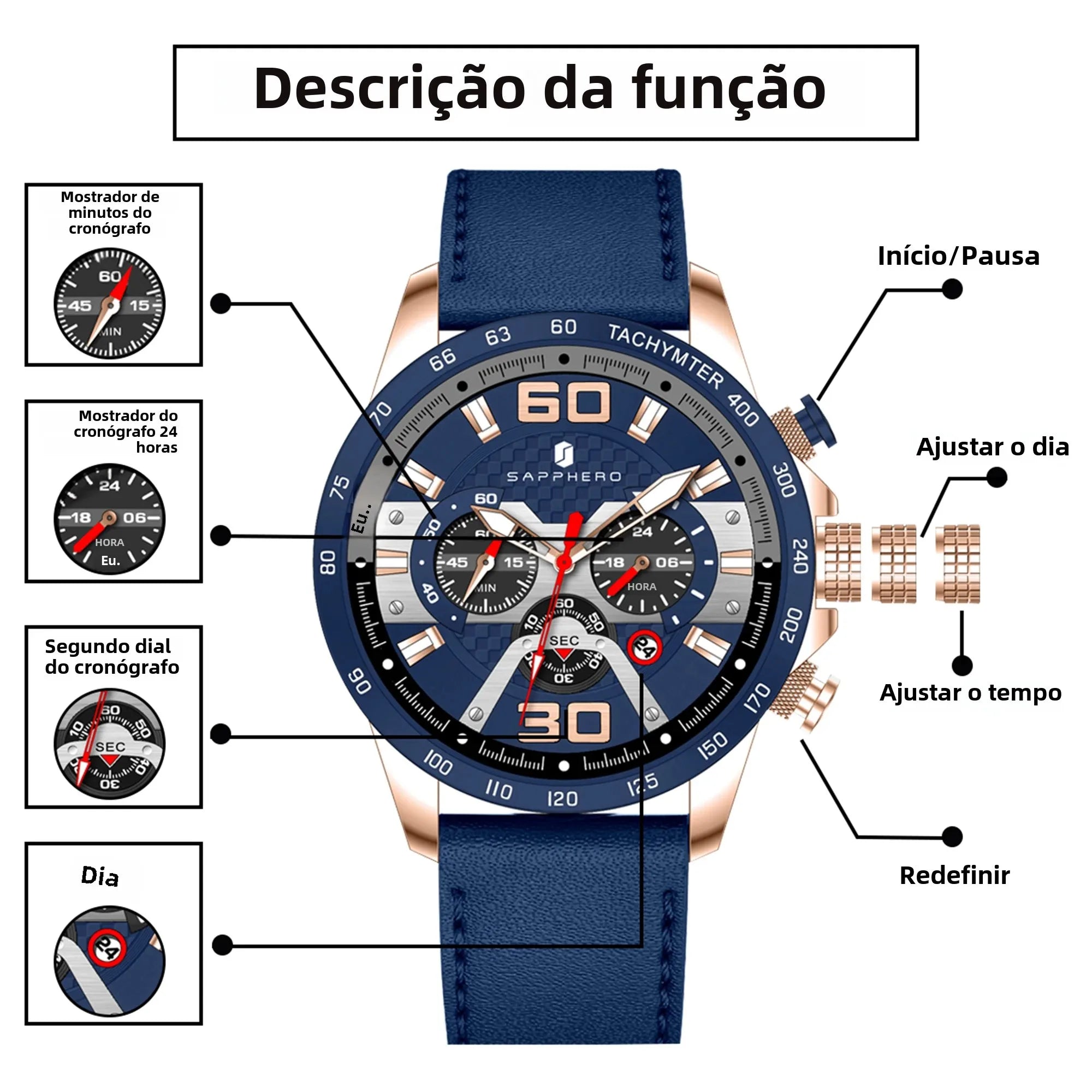 Sapphero Racer Black
