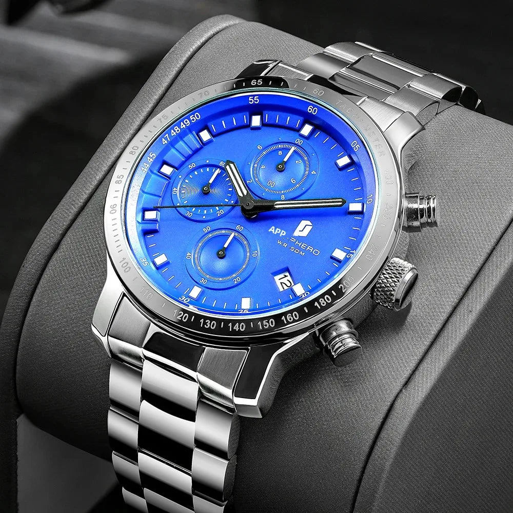 Sapphero Velocity Silver Blue