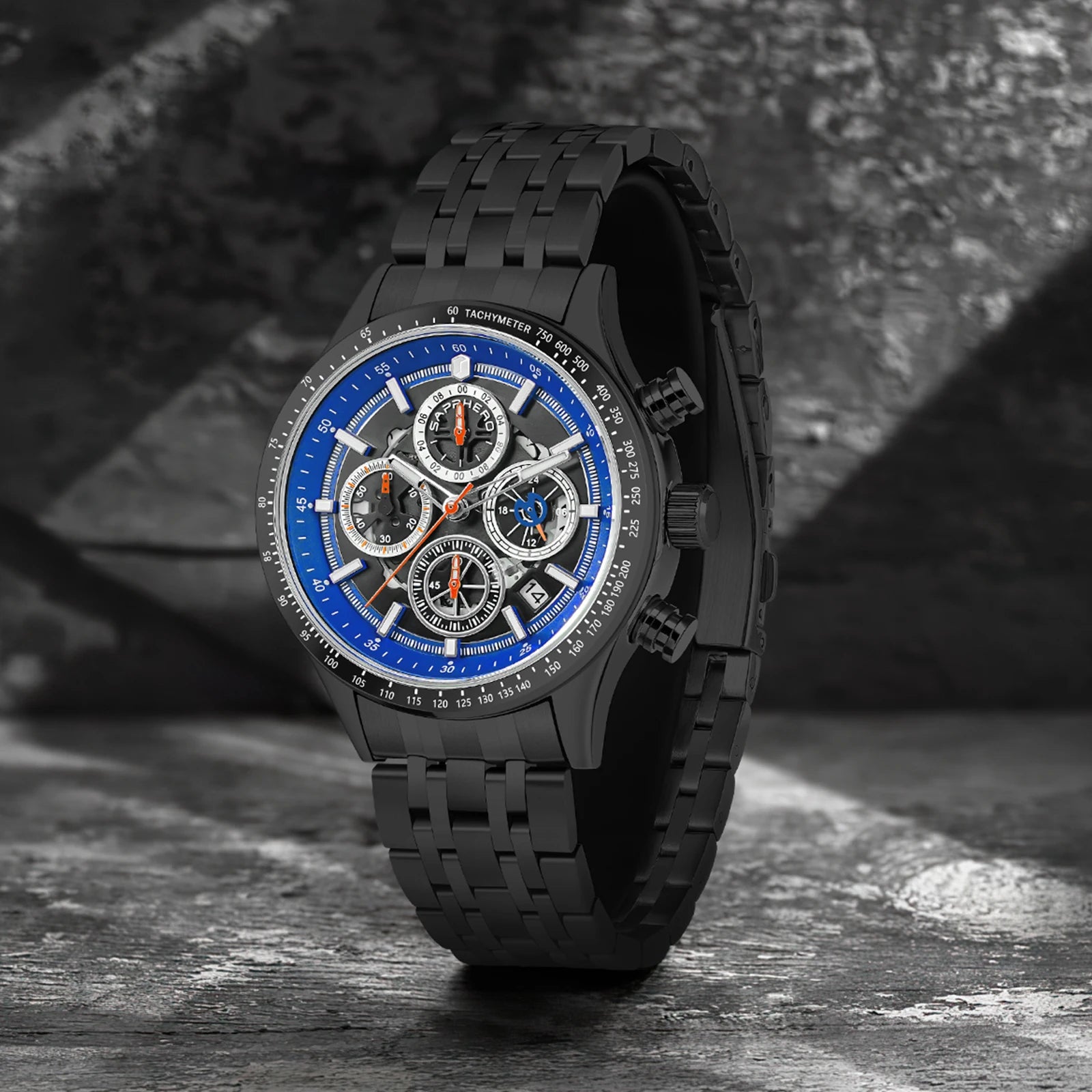 Sapphero Fusion Black Blue