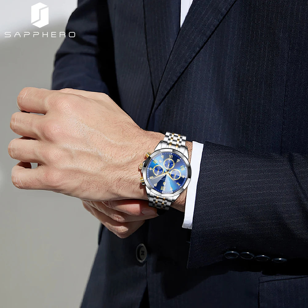 Sapphero Diamond Gold Blue