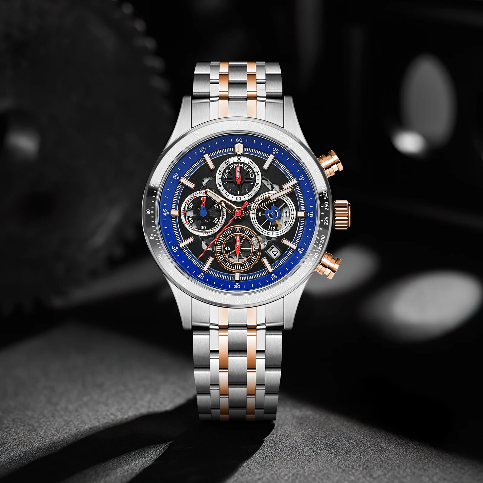 Sapphero Fusion Silver Gold