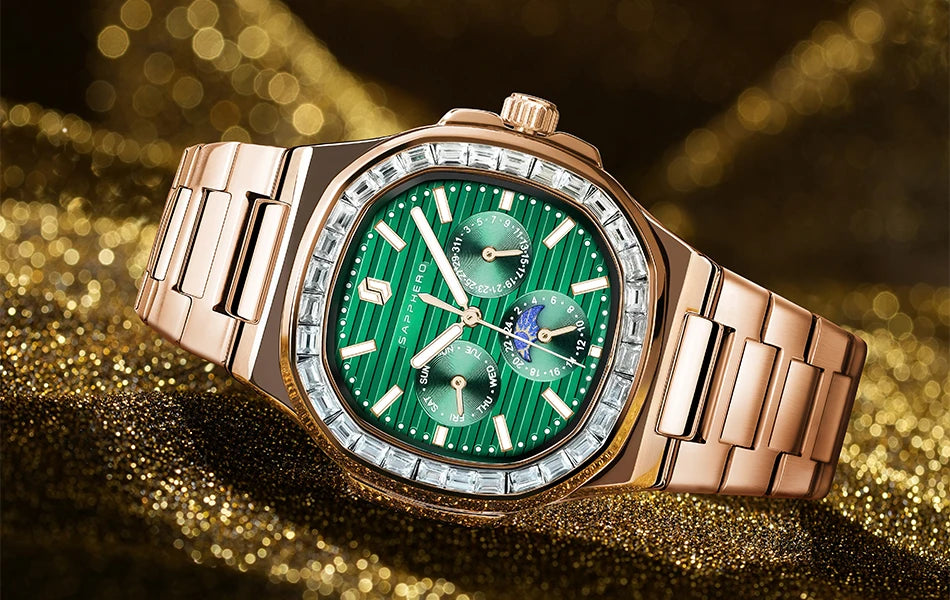Sapphero Horizon Rose Green