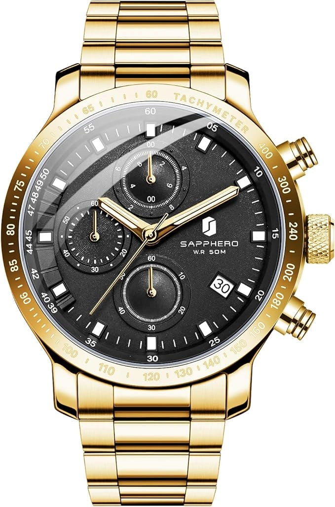 Sapphero Velocity Gold Black