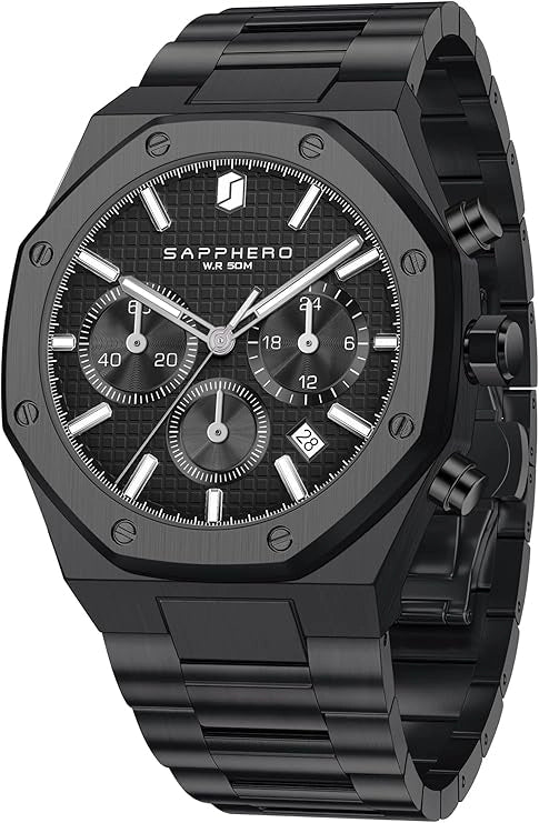 Sapphero Steel Black