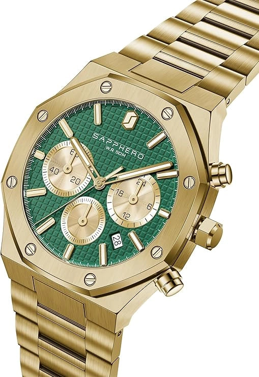 Sapphero Steel Gold