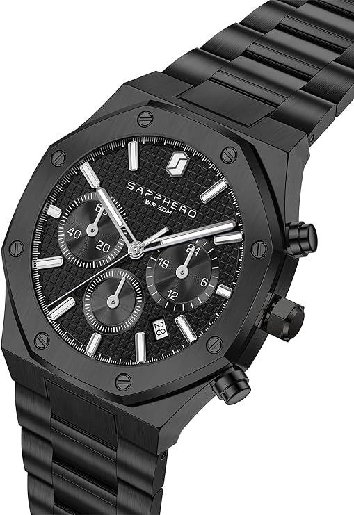 Sapphero Steel Black