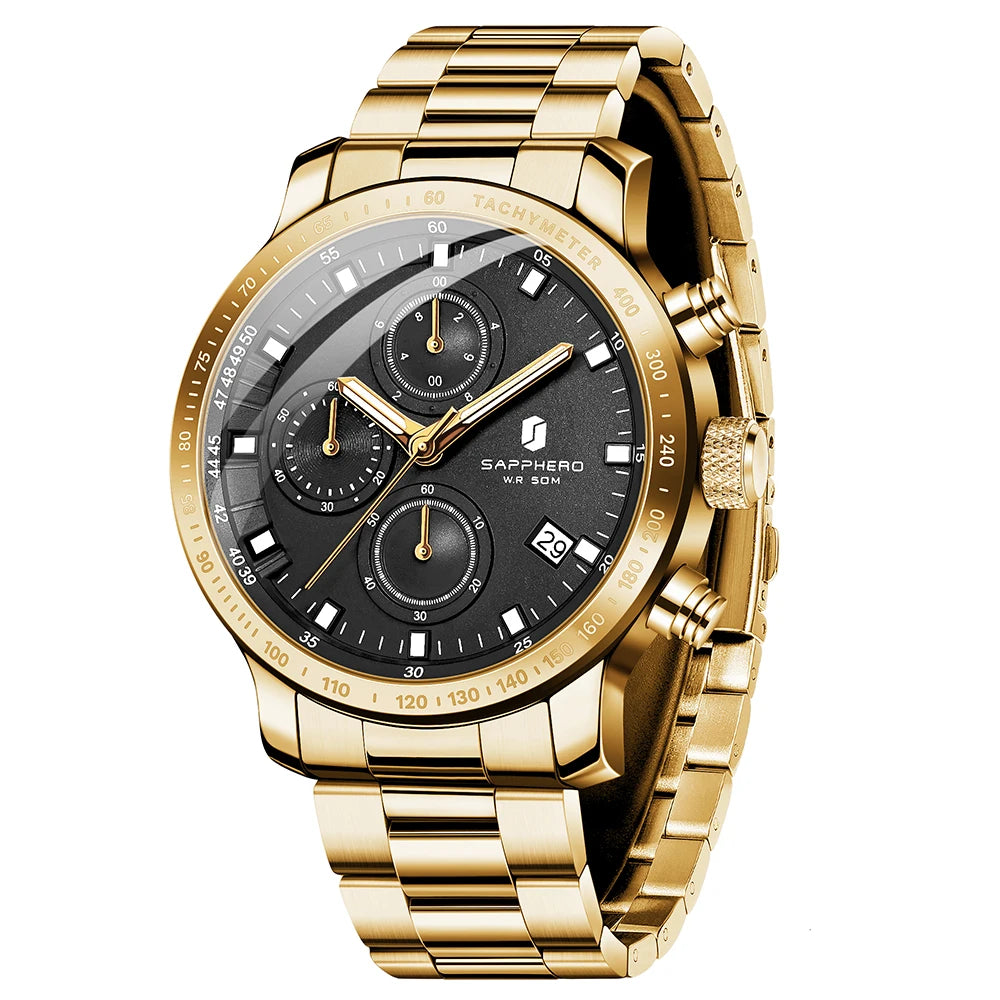 Sapphero Velocity Gold Black