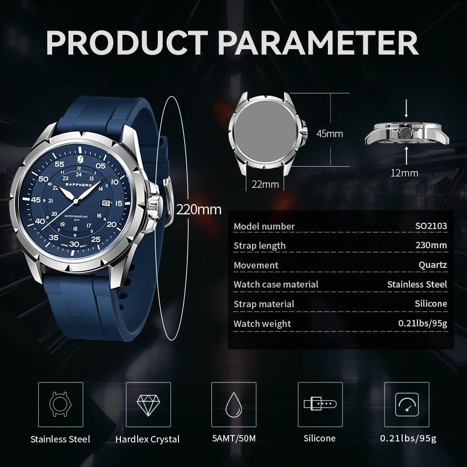 Sapphero Explorer Silver