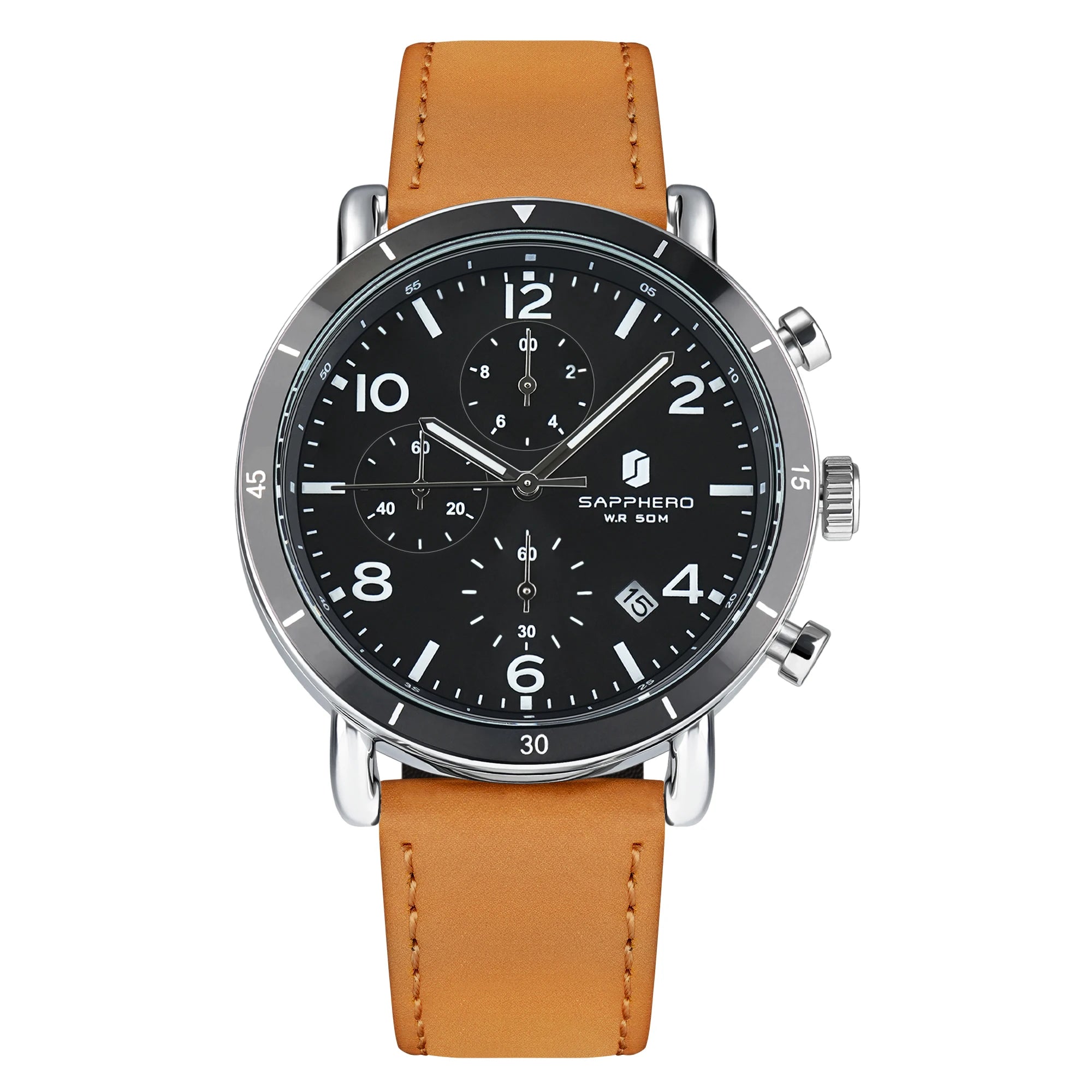 Sapphero Classic Silver Black