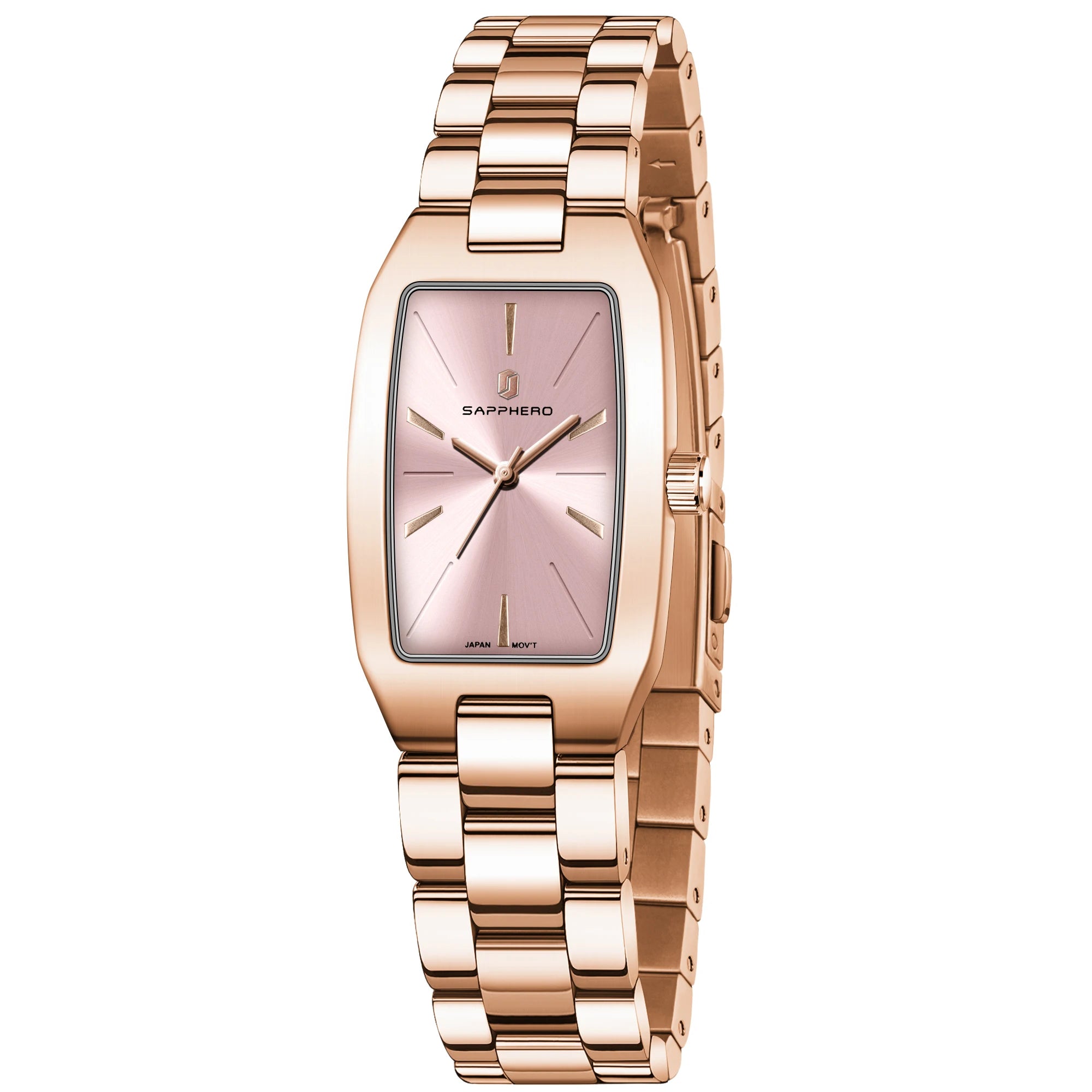 Relógio Feminino Sapphero Prestige Rose Pink