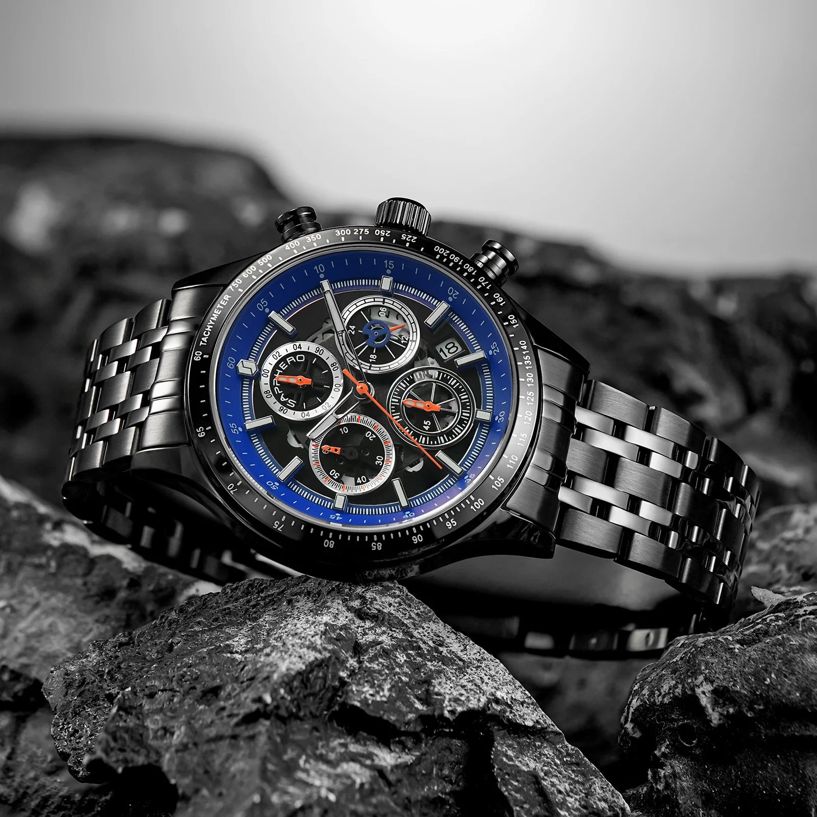Sapphero Fusion Black Blue