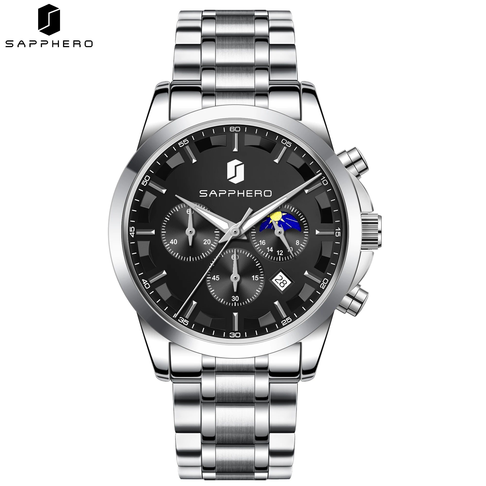 Sapphero Royal Silver Black
