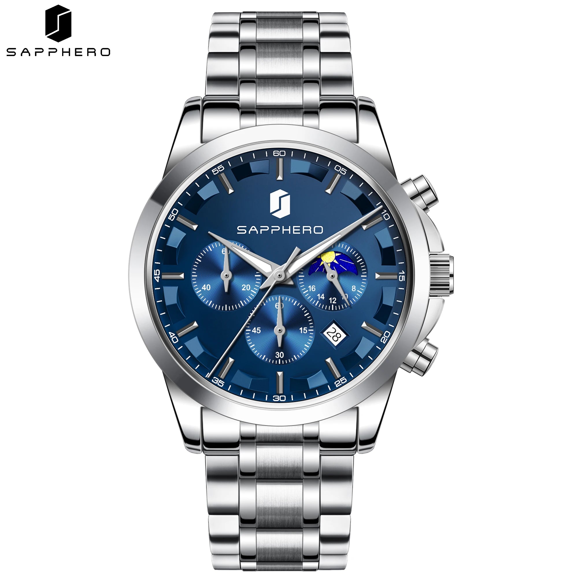 Sapphero Royal Silver Blue