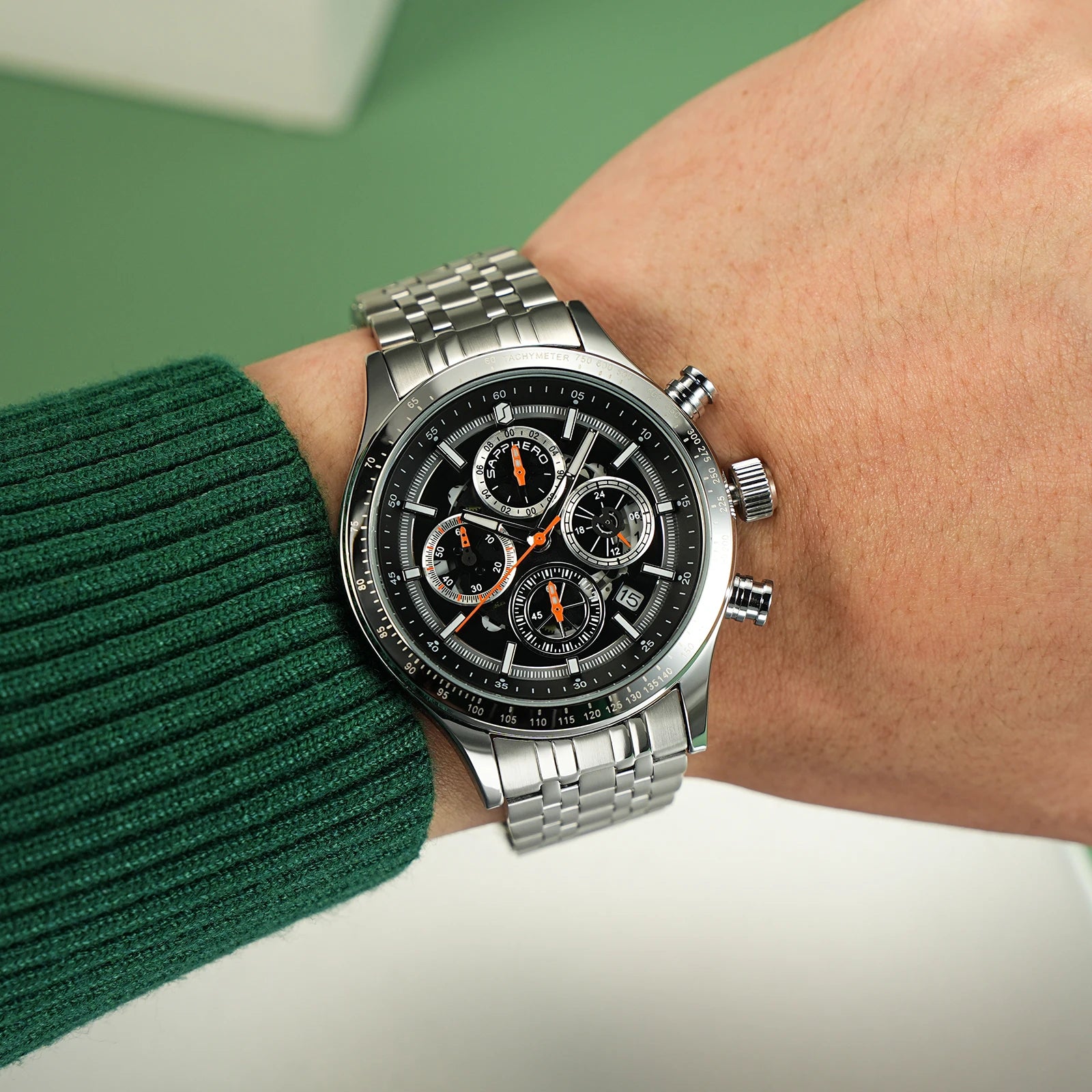 Sapphero Fusion Silver Black