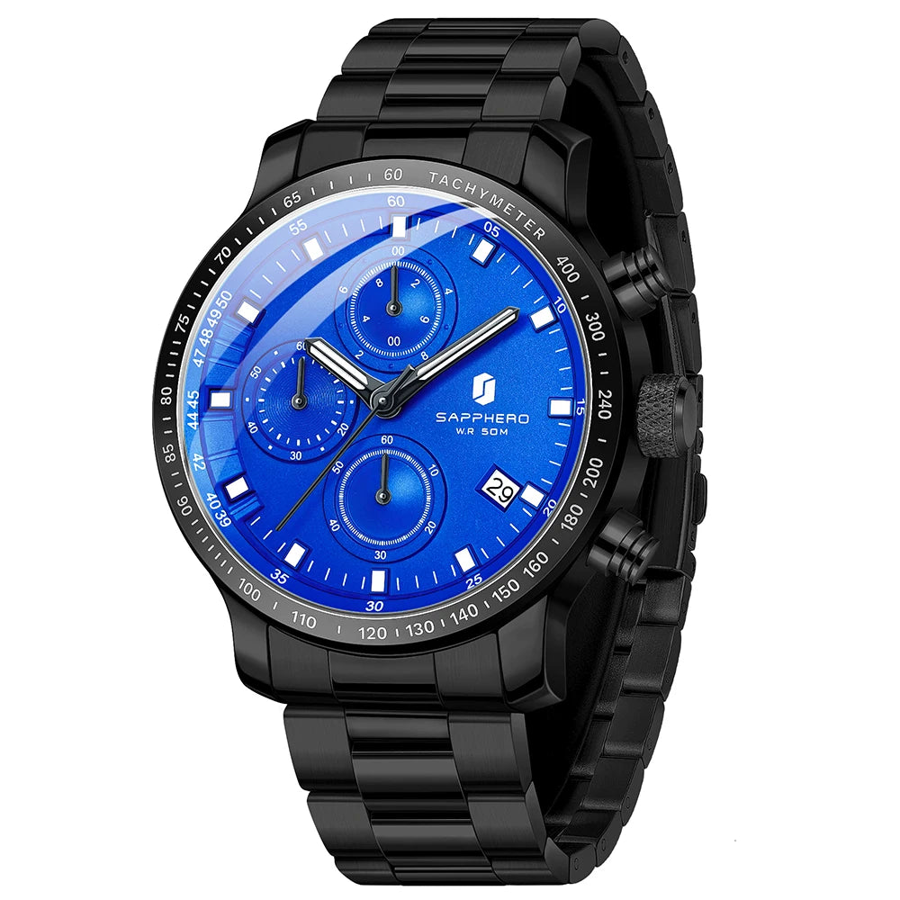 Sapphero Velocity Black Blue