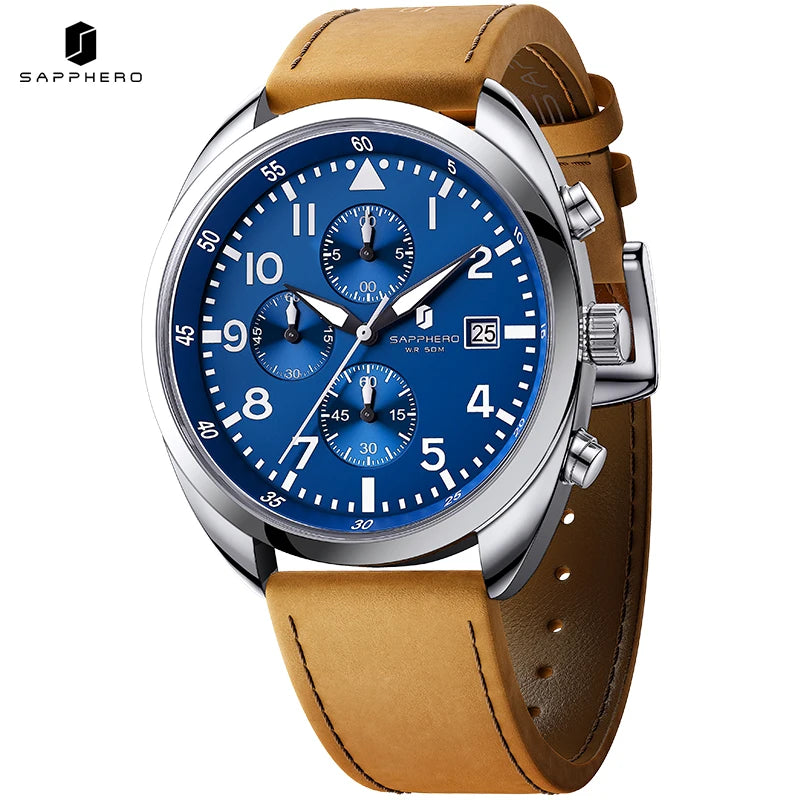 Sapphero Atlas Silver Blue