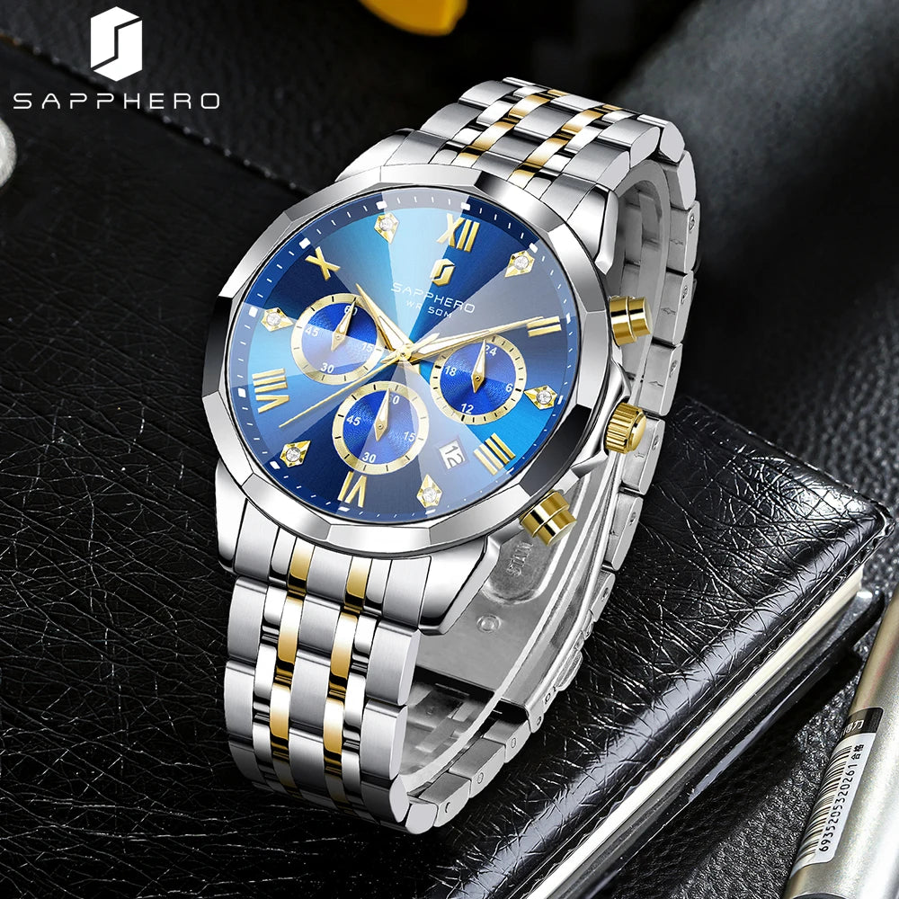 Sapphero Diamond Gold Blue