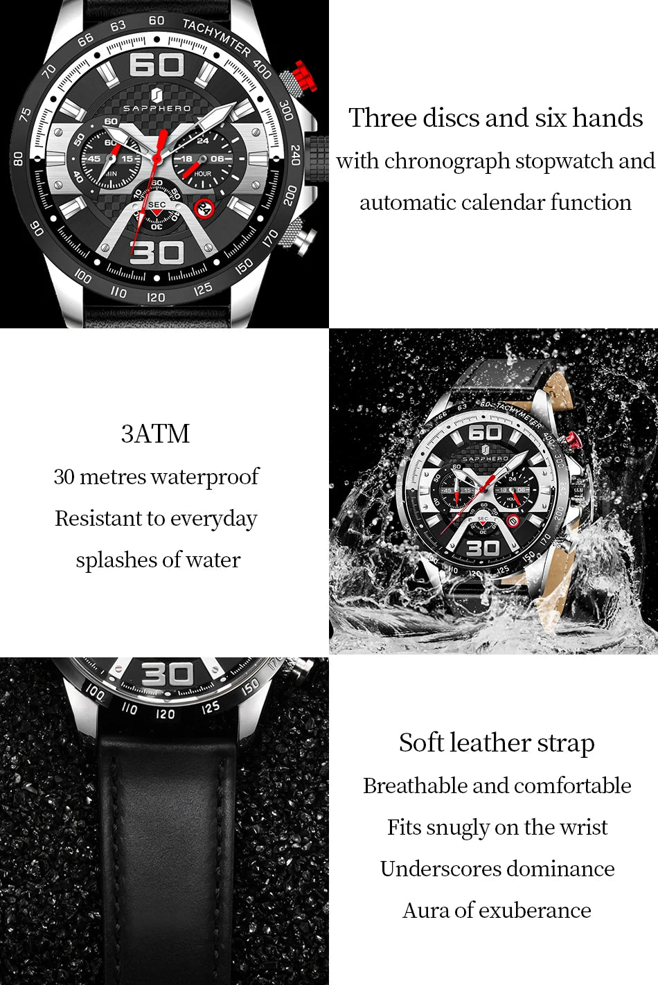 Sapphero Racer Black