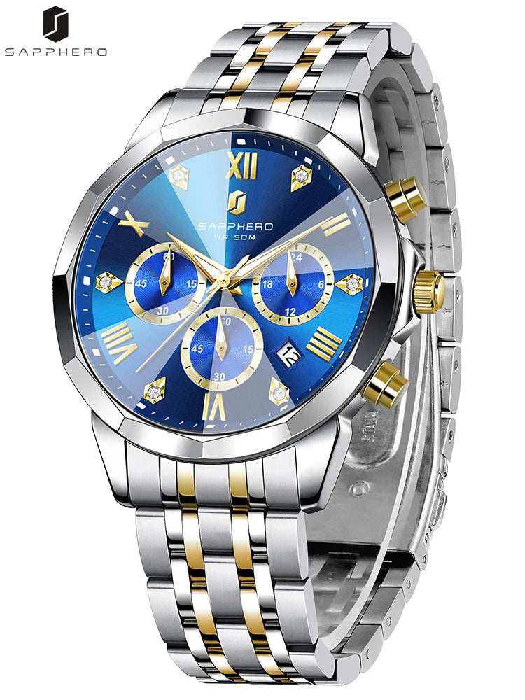 Sapphero Diamond Gold Blue